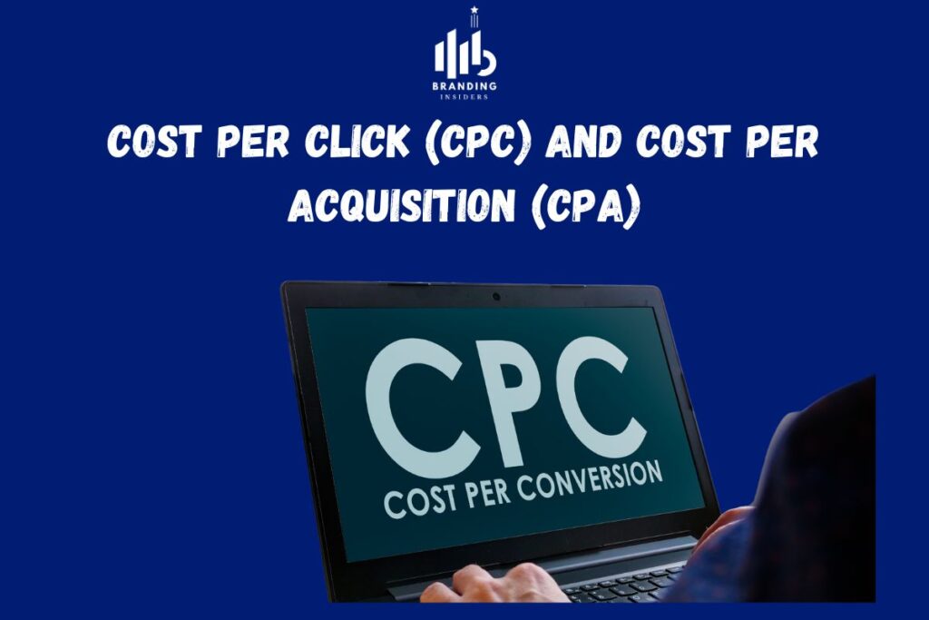 Cost Per Click (CPC) and Cost Per Acquisition (CPA)